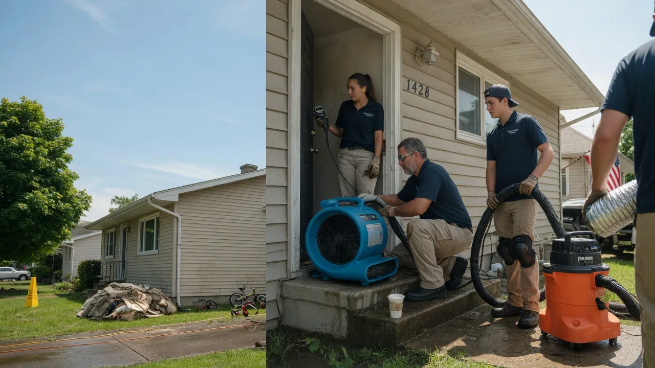 Water Damage Restoration in Wisconsin near me